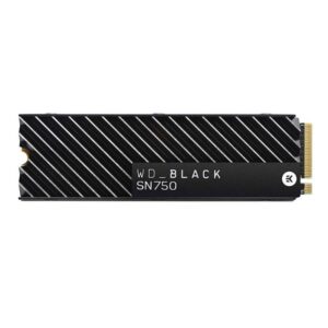 SSD WESTERN DIGITAL SN750 1TB M.2 2280 Black NVMe Dissipador