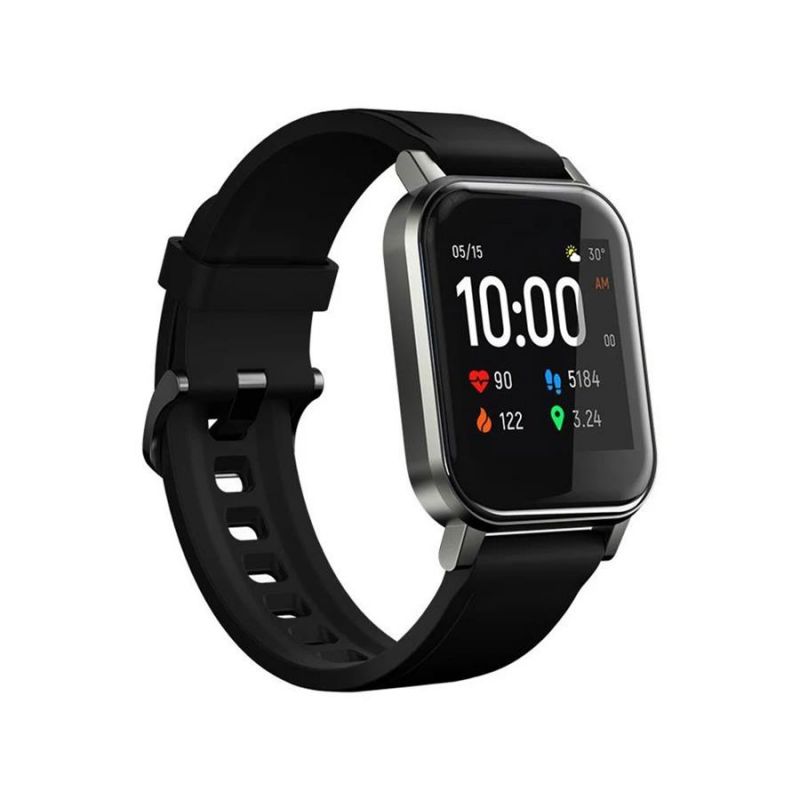 relógio smartwatch haylou ls02 preto lançamento 2022