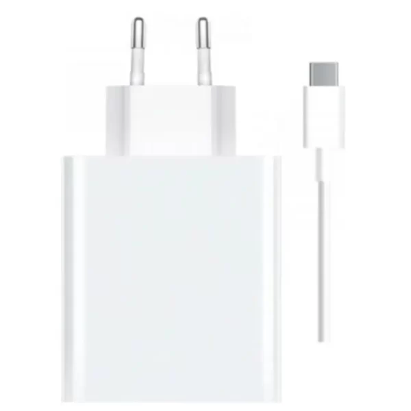 CARREGADOR XIAOMI HyperChage combo 120w Type-A Branco -BHR9462EU