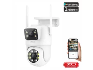 Câmera de Vigilancia XO IP Dupla 1080p 4MP WiFi Câmera de Vigilancia XO IP Dupla 1080p 4MP WiFi