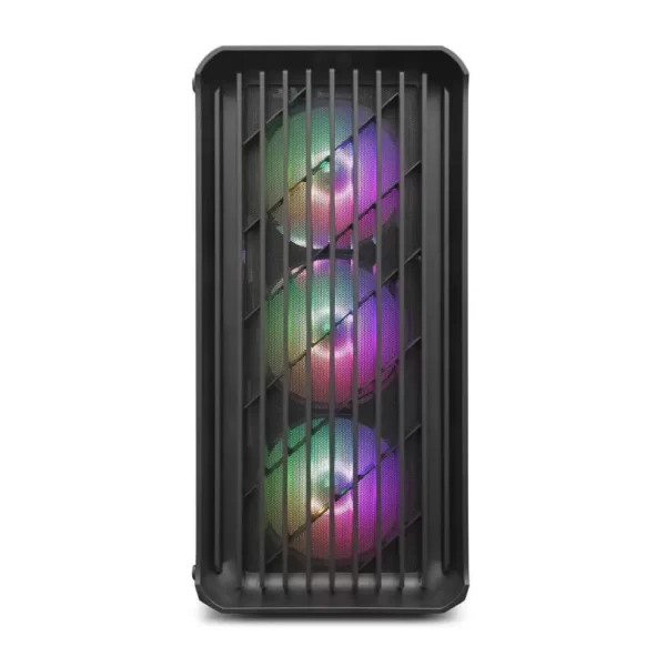 Caixa ZOLYD Vyntrix Tempered Glass ARGB Preta