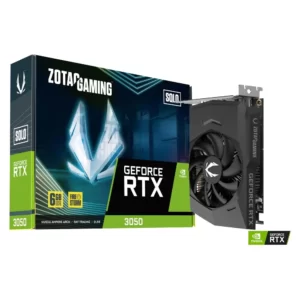 PLACA GRÁFICA ZOTAC GeForce RTX 3050 SOLO 6GB GDDR6