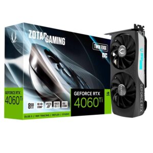 PLACA GRÁFICA ZOTAC GeForce RTX 4060 TI TWIN EDGE 8GB GDDR6
