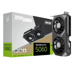 PLACA ZOTAC Gaming GeForce RTX 5060 Twin Edge 8GB GDDR7 PLACA ZOTAC Gaming GeForce RTX 5060 Twin Edge 8GB GDDR7