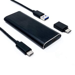 Caixa Externa ZTC SSD M.2 NVME USB 3.1 Tipo-C